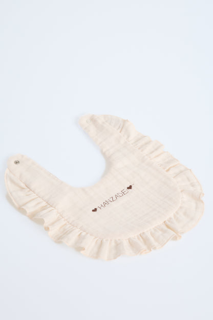 Waterproof Muslin Apron with Personalized Name Embroider