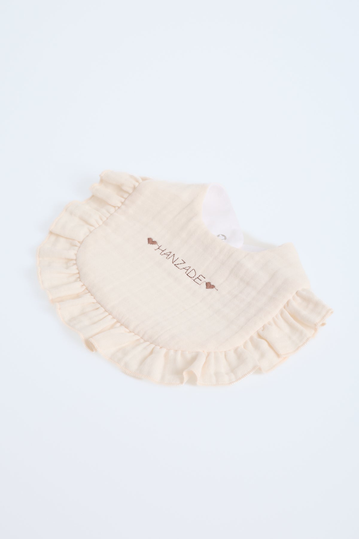 Waterproof Muslin Apron with Personalized Name Embroider