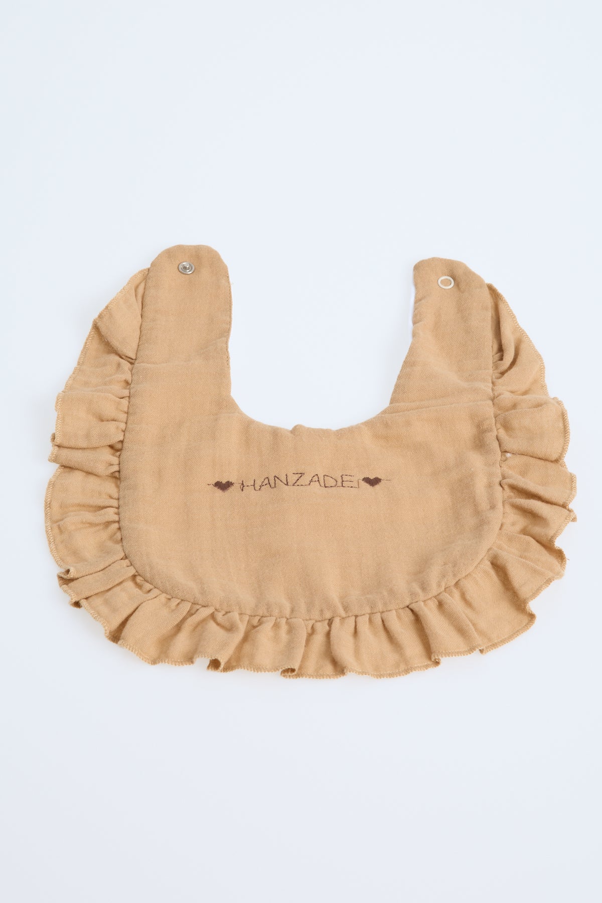 Waterproof Muslin Apron with Personalized Name Embroider