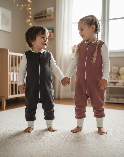 Four Layer Muslin Sleeping Bag with Combed Cotton Lining (1 TOG)